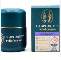 Photograph of product: Escape Artists - 4:2:4 Relief Cream Lavender
