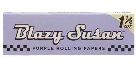 Photograph of product: Blazy Susan | Accessories | Papers | 1 1/4" Purple Rolling Papers