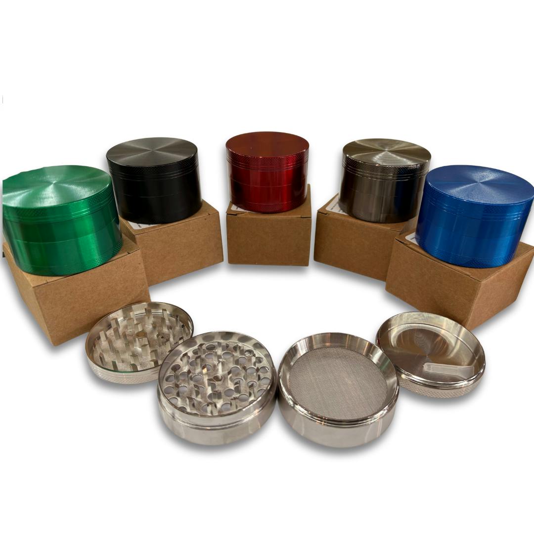 Photograph of product: 63MM ZINC 4PC GRINDER