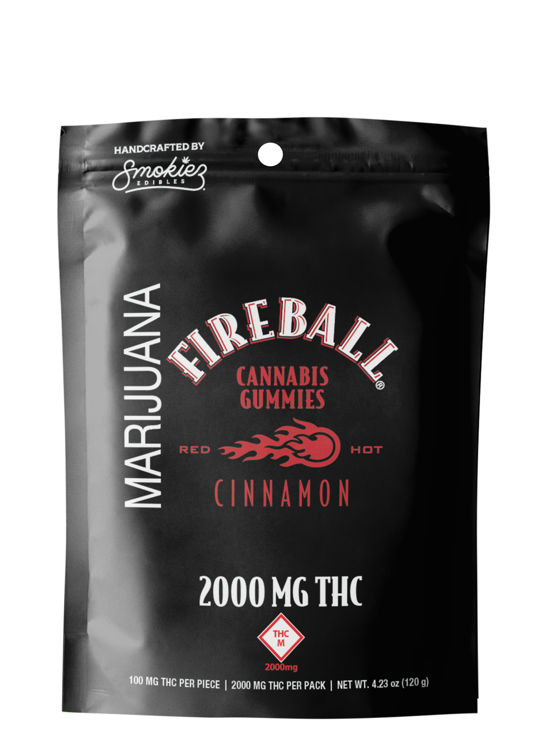 Photograph of product: 2000mg Distillate Gummies | Cinnamon (Oui'd)
