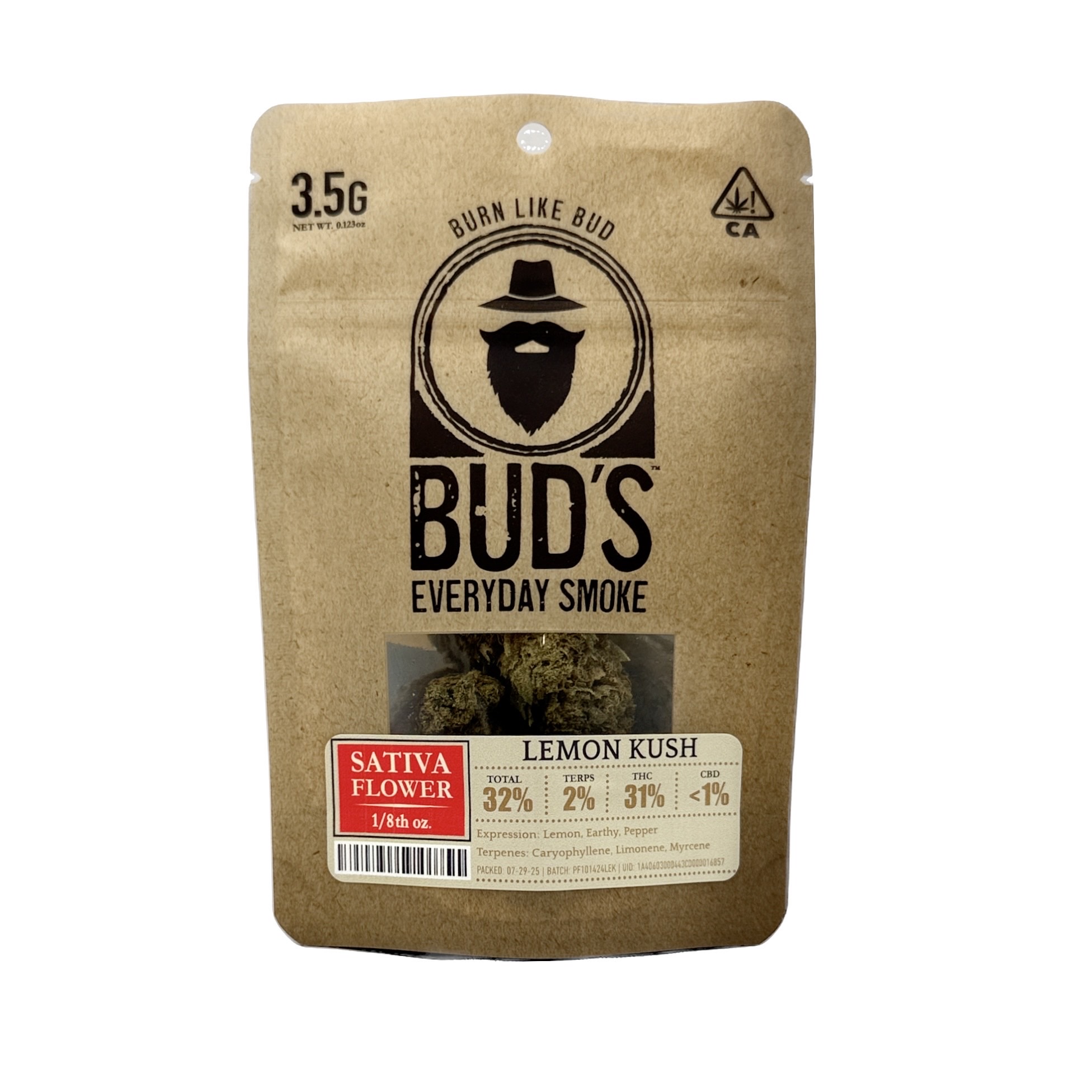 Photograph of product: LEMON KUSH EIGHTH