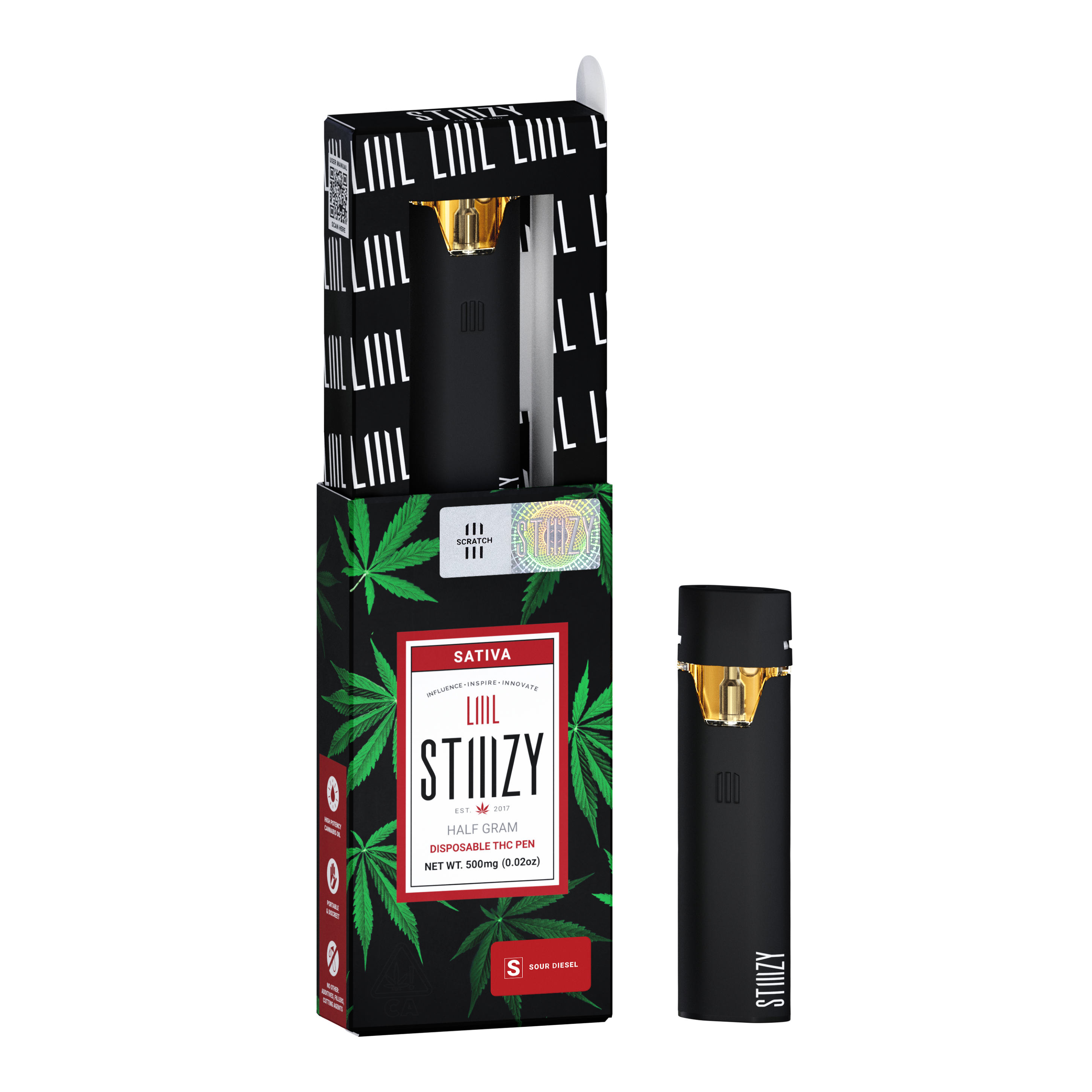 Photograph of product: Sour Diesel - LIIIL Disposable - .5g