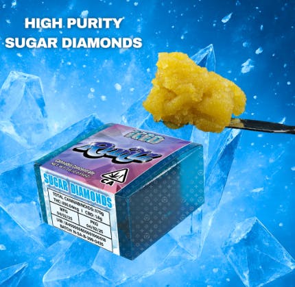 Photograph of product: 1G Gelonade Sugar Diamonds - 