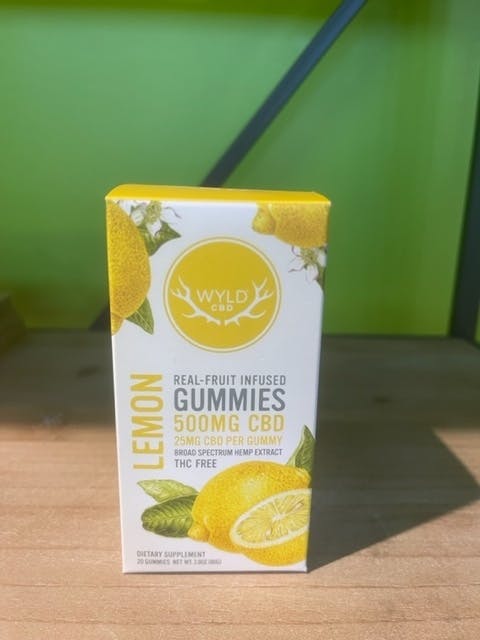 Photograph of product: Wyld 500mg CBD gummies