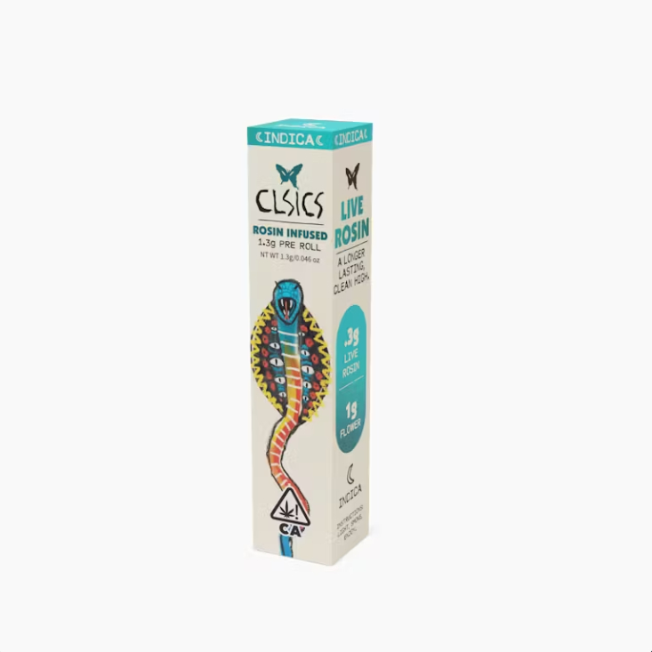 Photograph of product: Ghost Vapor Og [H]   1.3g Rosin Infused Preroll   Clsics