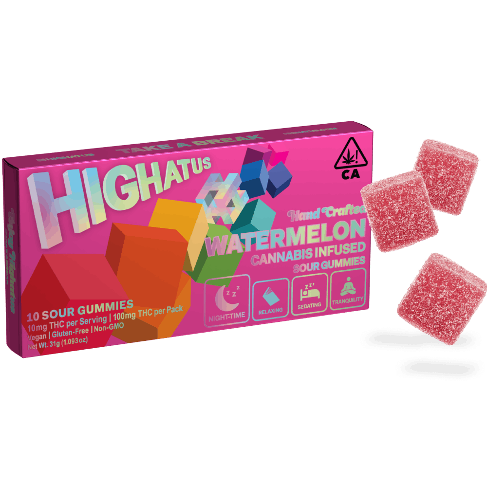 Photograph of product: Highatus Sour Watermelon 100mg