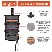 Photograph of product: Ongrok | Mesh Drying Net | 3 Layer
