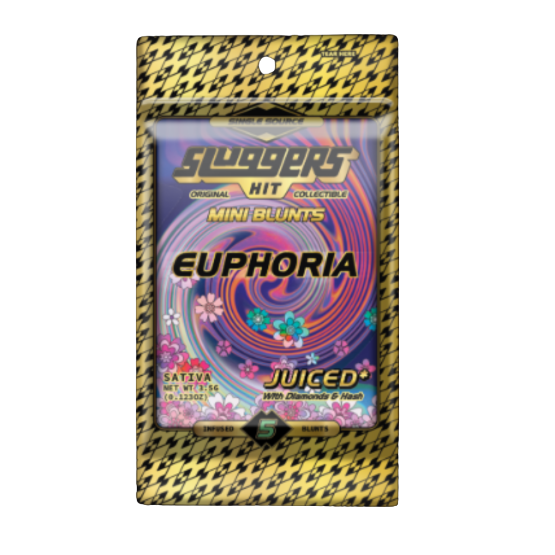 Photograph of product: EUPHORIA DIAMOND & au chocolat INFUSED 5PK MINI BLUNTS