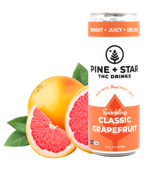 Photograph of Product: 5mg Sparkling Grapefruit Soda
