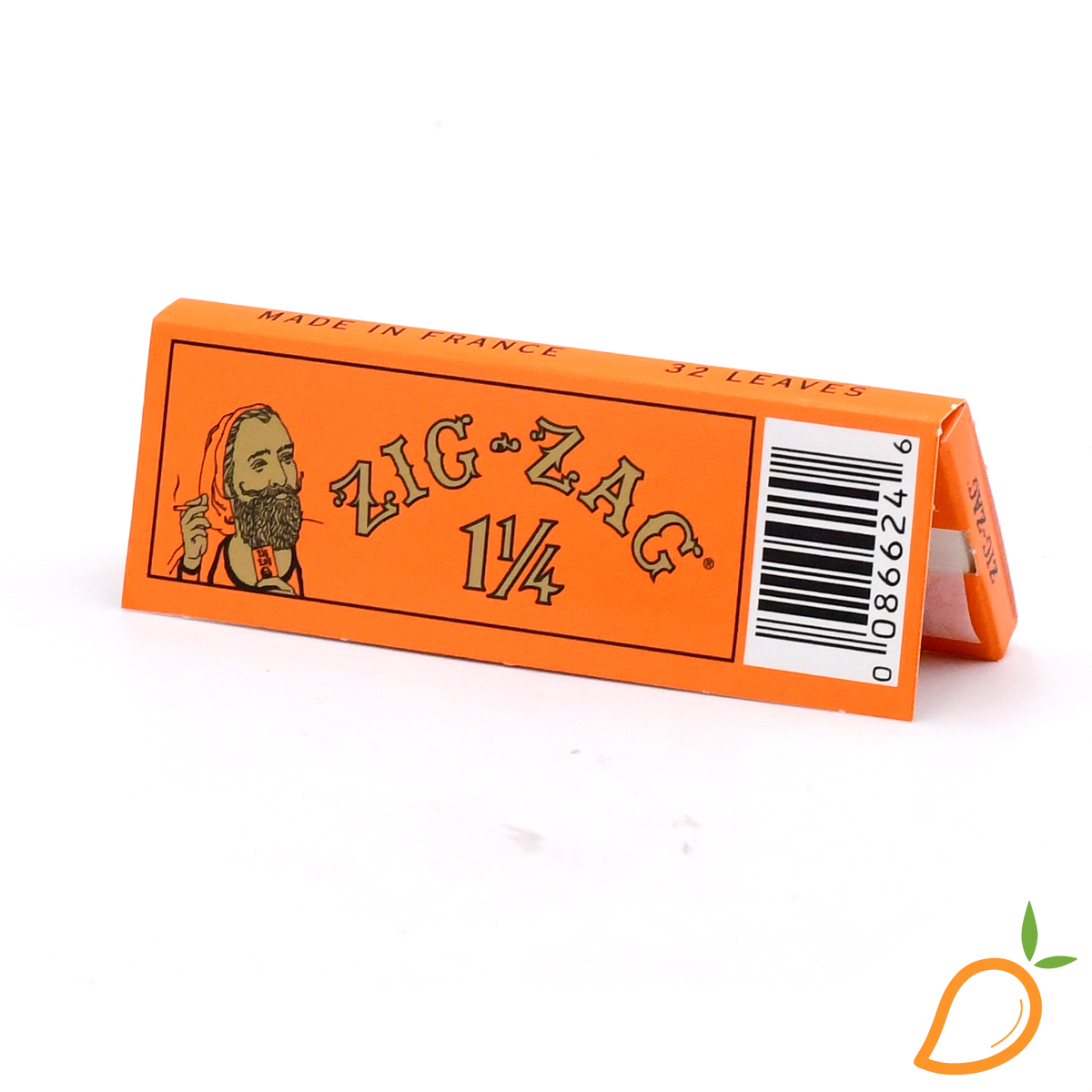 Photograph of product: $3.49 1 1/4 Orange Rolling Papers Zig Zag