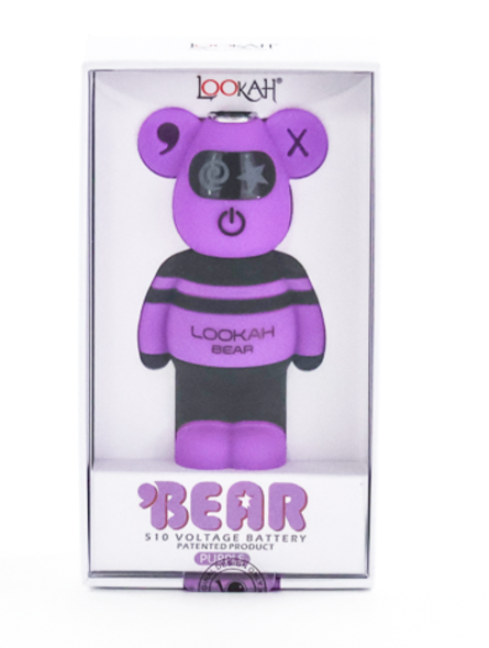 Photograph of product: Lookah - Bear 510 Battery - Purple