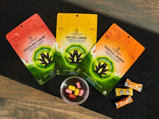 Photograph of product: Meyer Lemon | 100mg Hard Drops