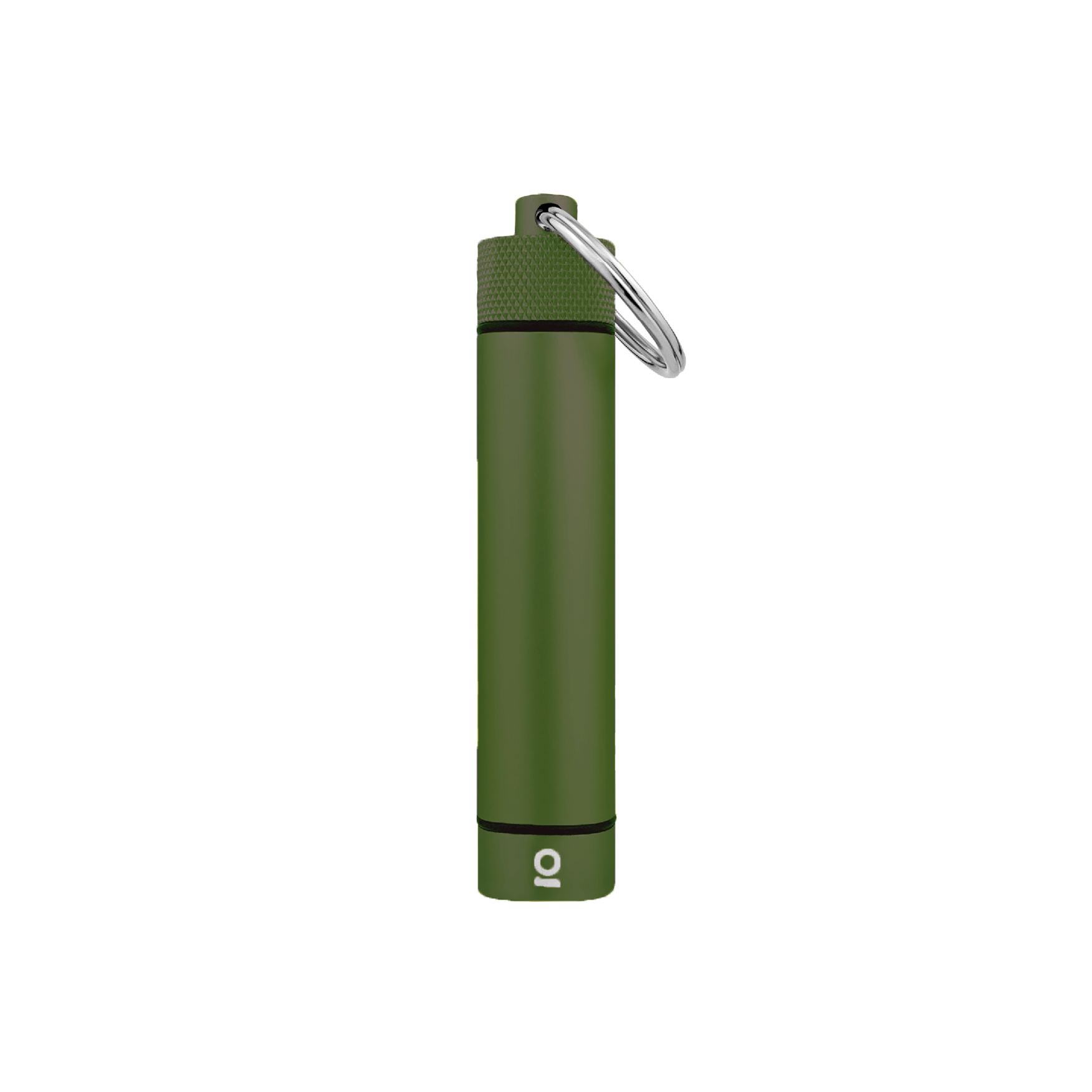 Photograph of product: Aluminum Storage Key Chain | Green