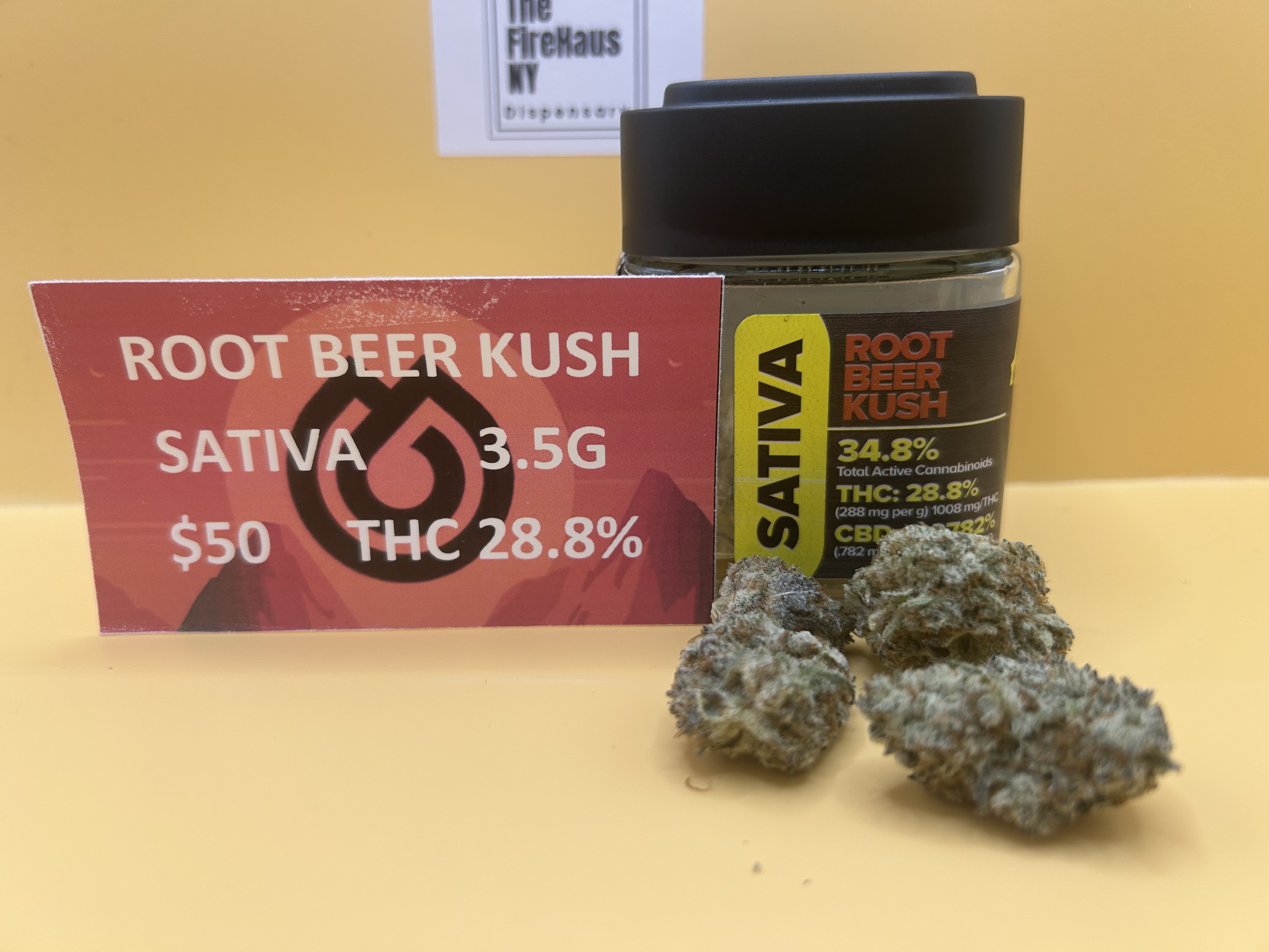 Photograph of product: au chocolatTAG HONEY I ROOT BEER KUSH I Oui'd | 28.8% TH-oui | 3.5G FLOWER