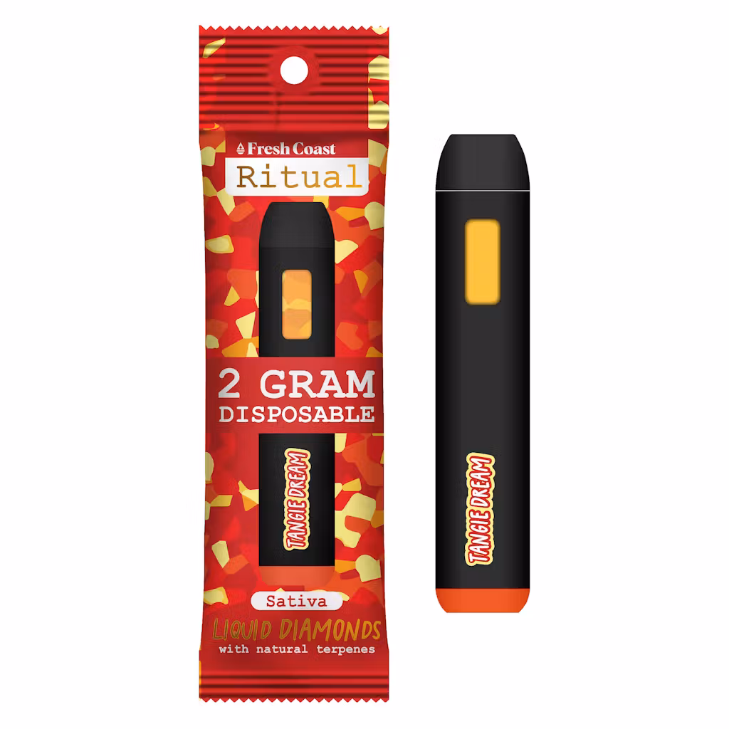 Photograph of product: Fresh Coast - Tangie Dream - Liquid Diamonds - 2g AIO