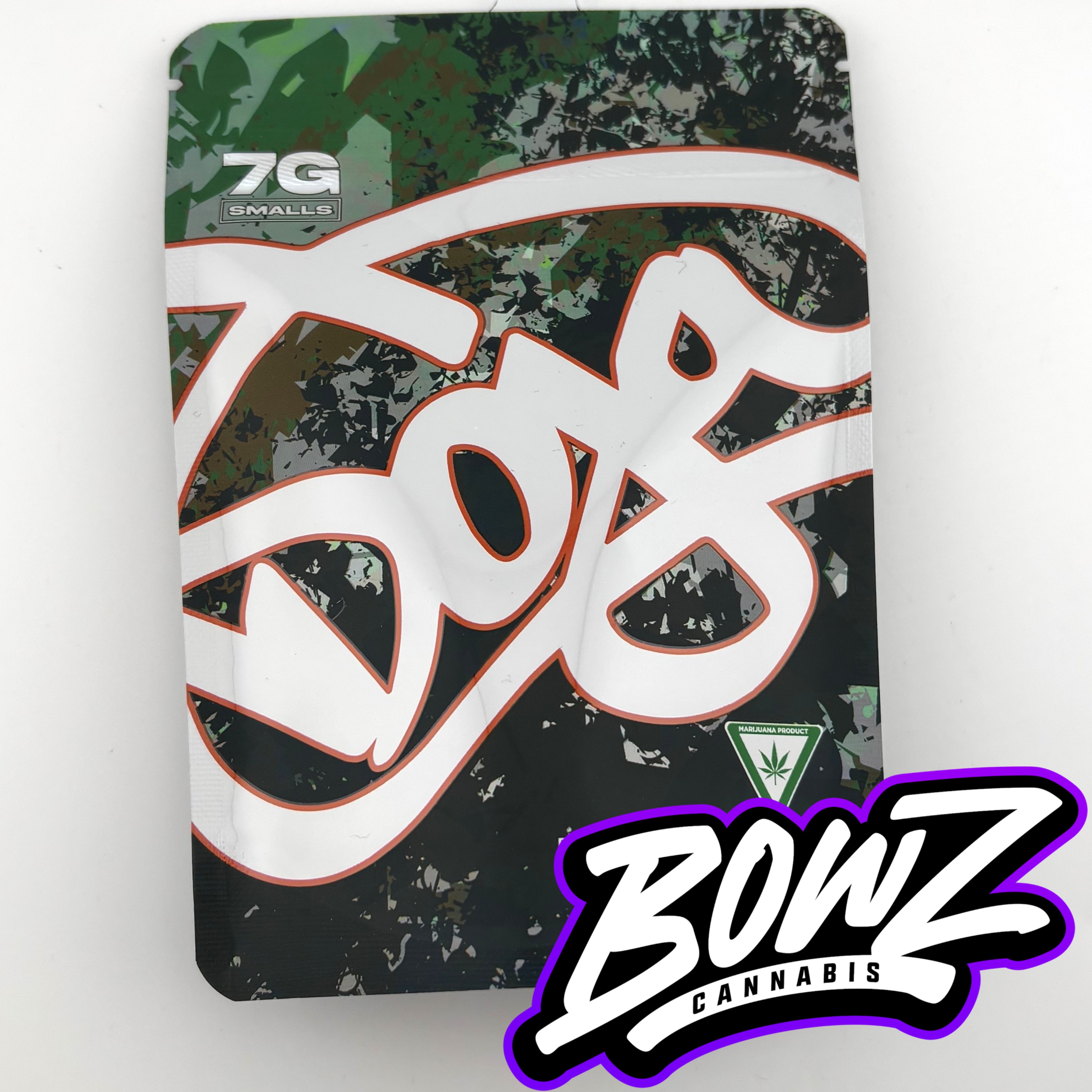 Photograph of product: Doja - Pre-Pack Flower Smalls - (7g) - **ORANGE ZKITTLEZ**