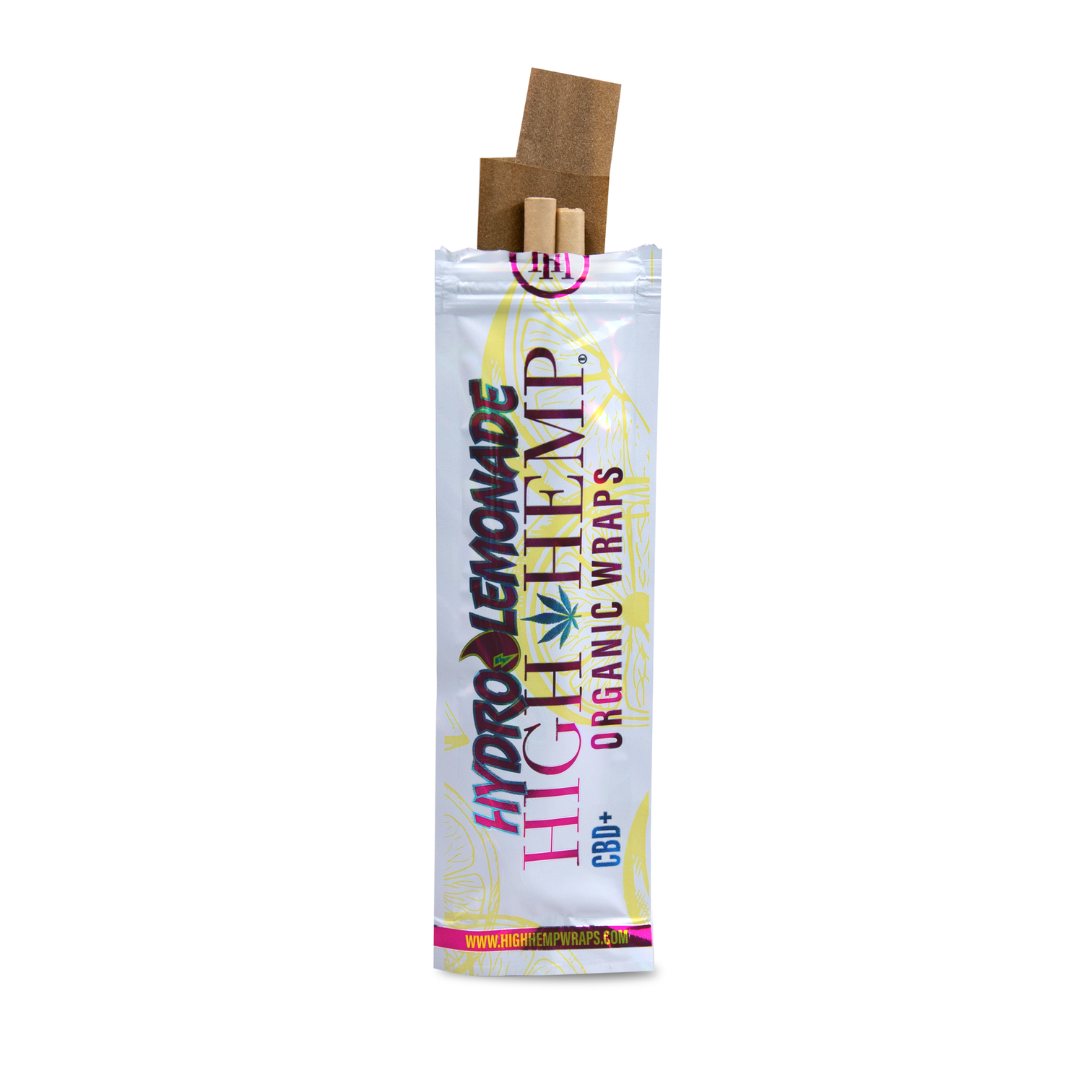 Photograph of product: High Hemp Organic Wraps Strawberry Milk