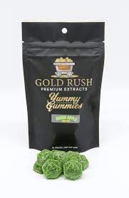 Photograph of Product: Gold Rush - Edible - Strawberry Banana - 800mg