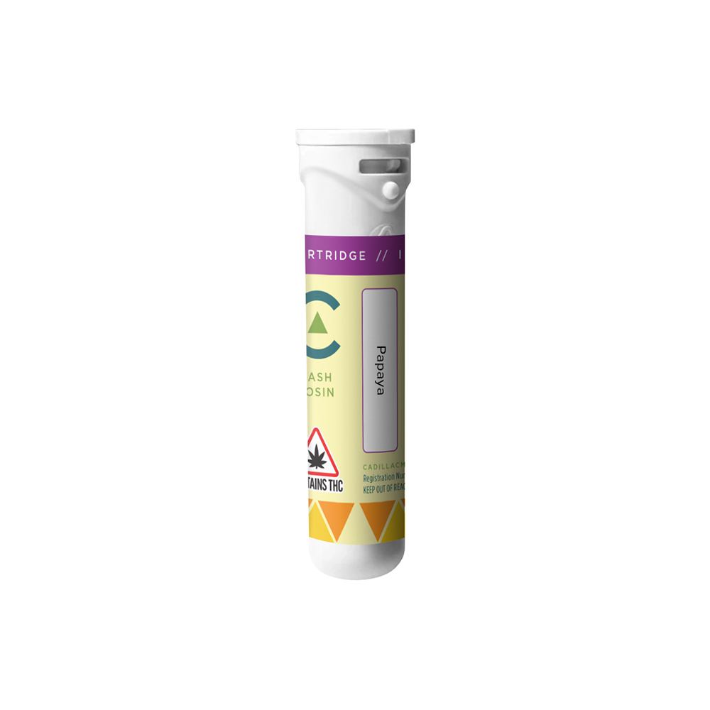 Photograph of product: Cadillac au chocolat Rosin Cartridges - Papaya (I)