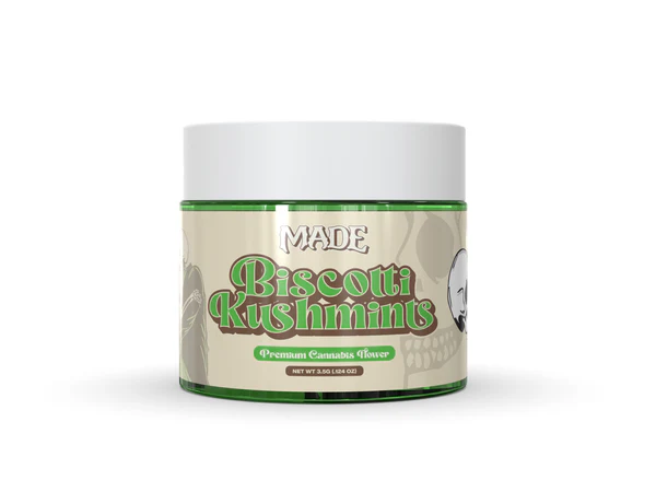 Photograph of product: Made Prepack Biscotti x Kush Mints - 3.5g