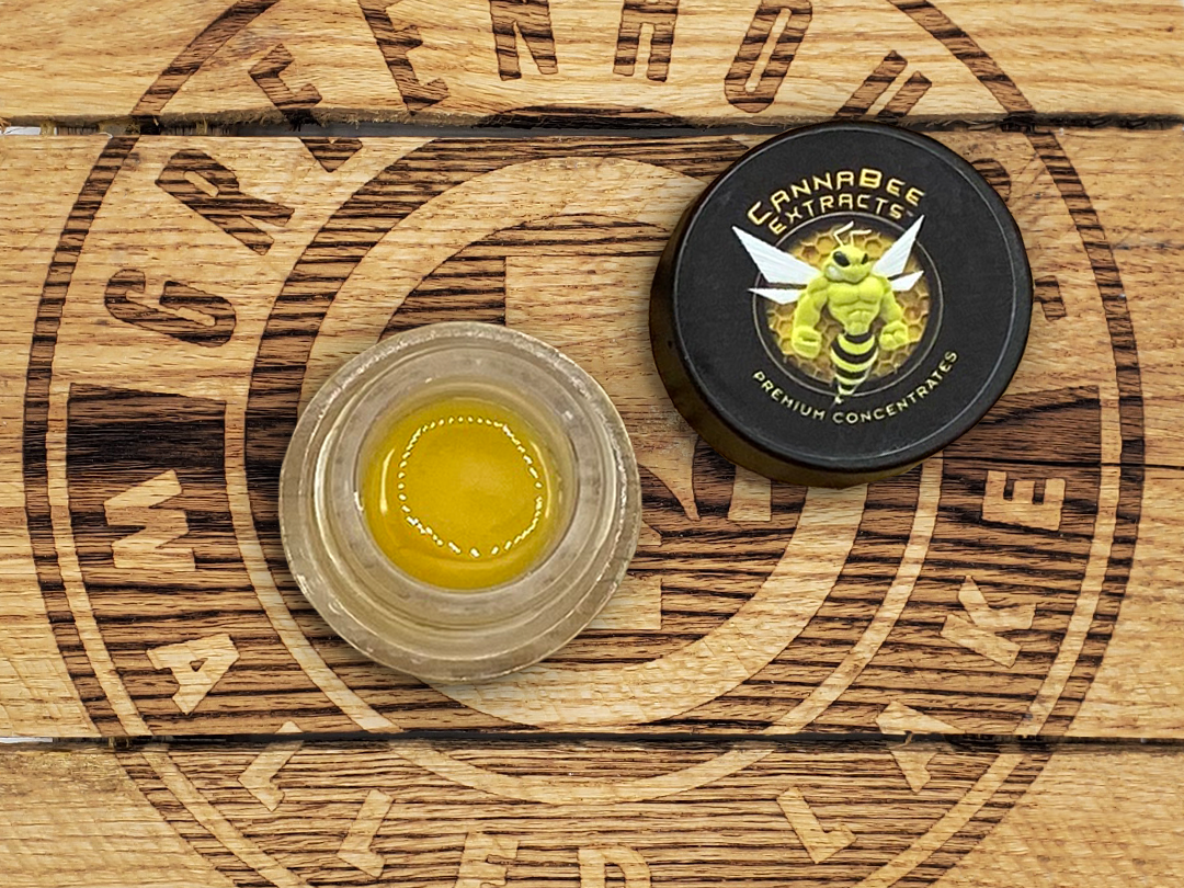 Photograph of Product: CannaBee Extracts | Nutter Butter | 1g Live Resin Terp Badder