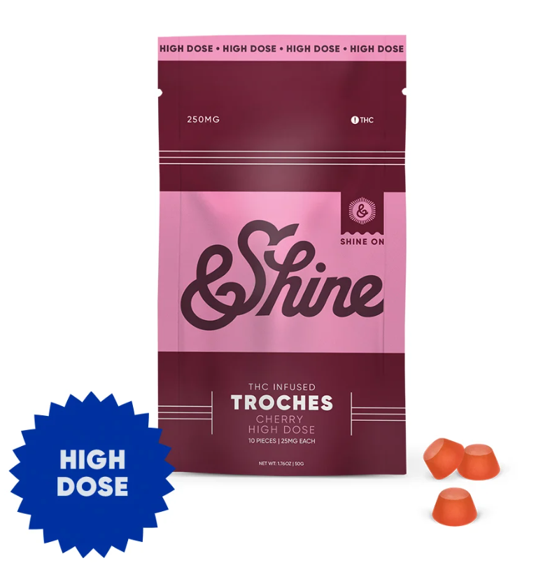 Photograph of product: Cherry Troches | 25mg/10ct