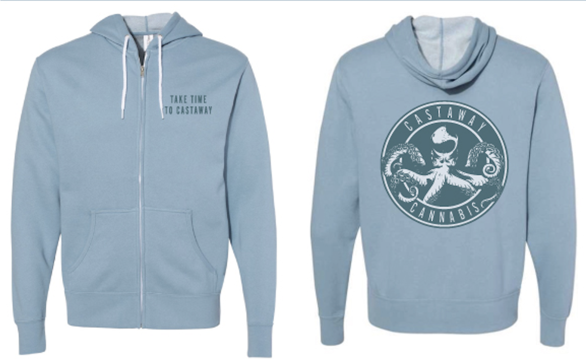 Photograph of product: Castaway - Hoodie (Teal)