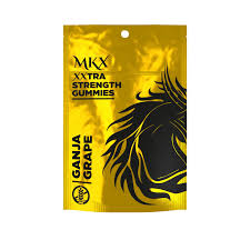 Photograph of product: MKX - Ganja Grapes Gummies - 200mg