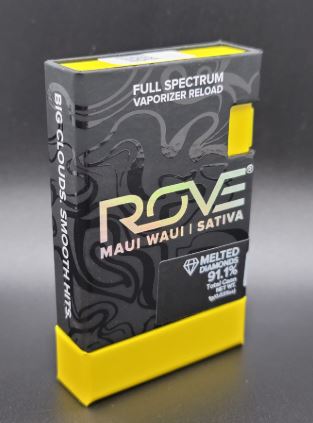 Photograph of product: Maui Waui I 1g Live Resin Diamonds Cart