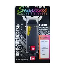 Photograph of product: Blueberry Royale Cured Resin DISPOSABLE Cartridge (Sessions)