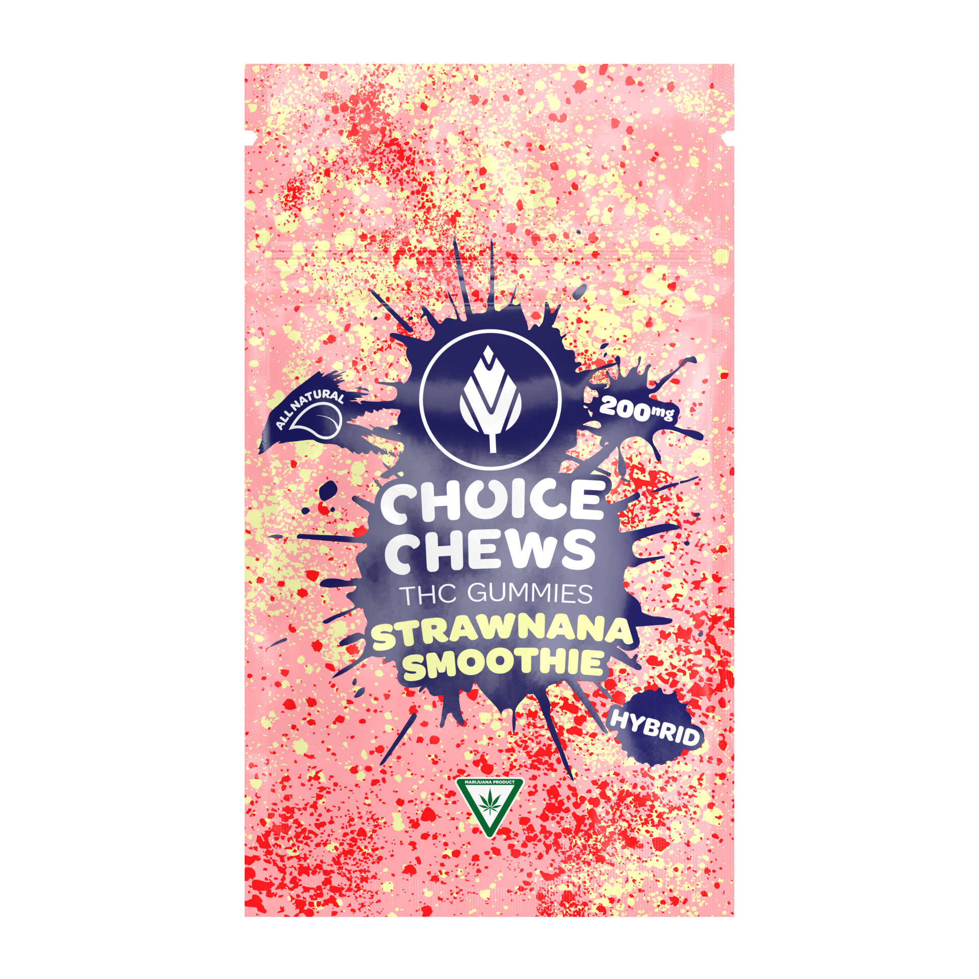 Photograph of product: Choice | 200mg Hybrid | Strawnana Smoothie