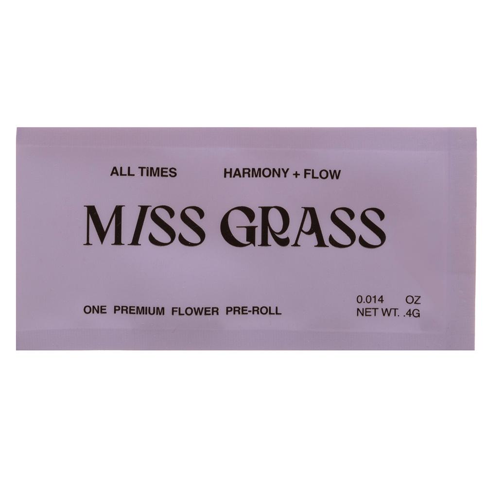 Photograph of product: Miss Grass All Times Lemon Sportiff (H) Pre-Roll 0.4g