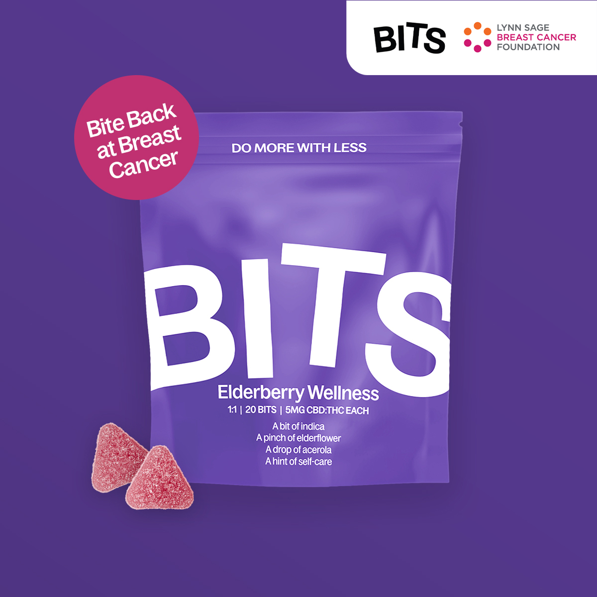 Photograph of product: Elderberry Wellness 1:1 | Soft Lozenges [20pk x 5mg]