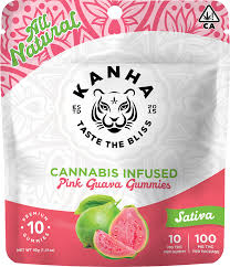 Photograph of product: PINK GUAVA CLASSIC 100MG INFUSED GUMMIES - 100 MG