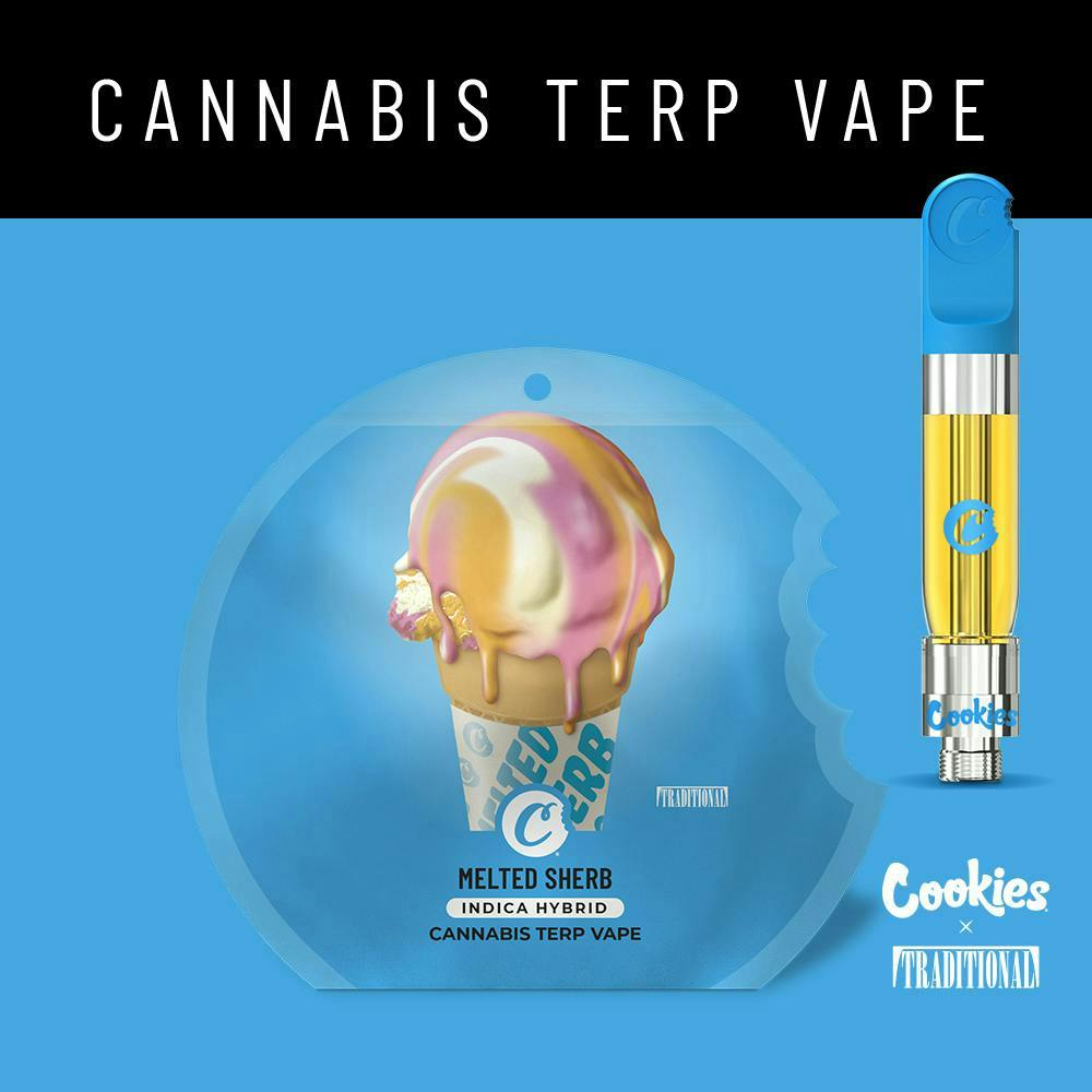 Photograph of product: MELTED SHERB - COOKIES - CANNA TERP CART