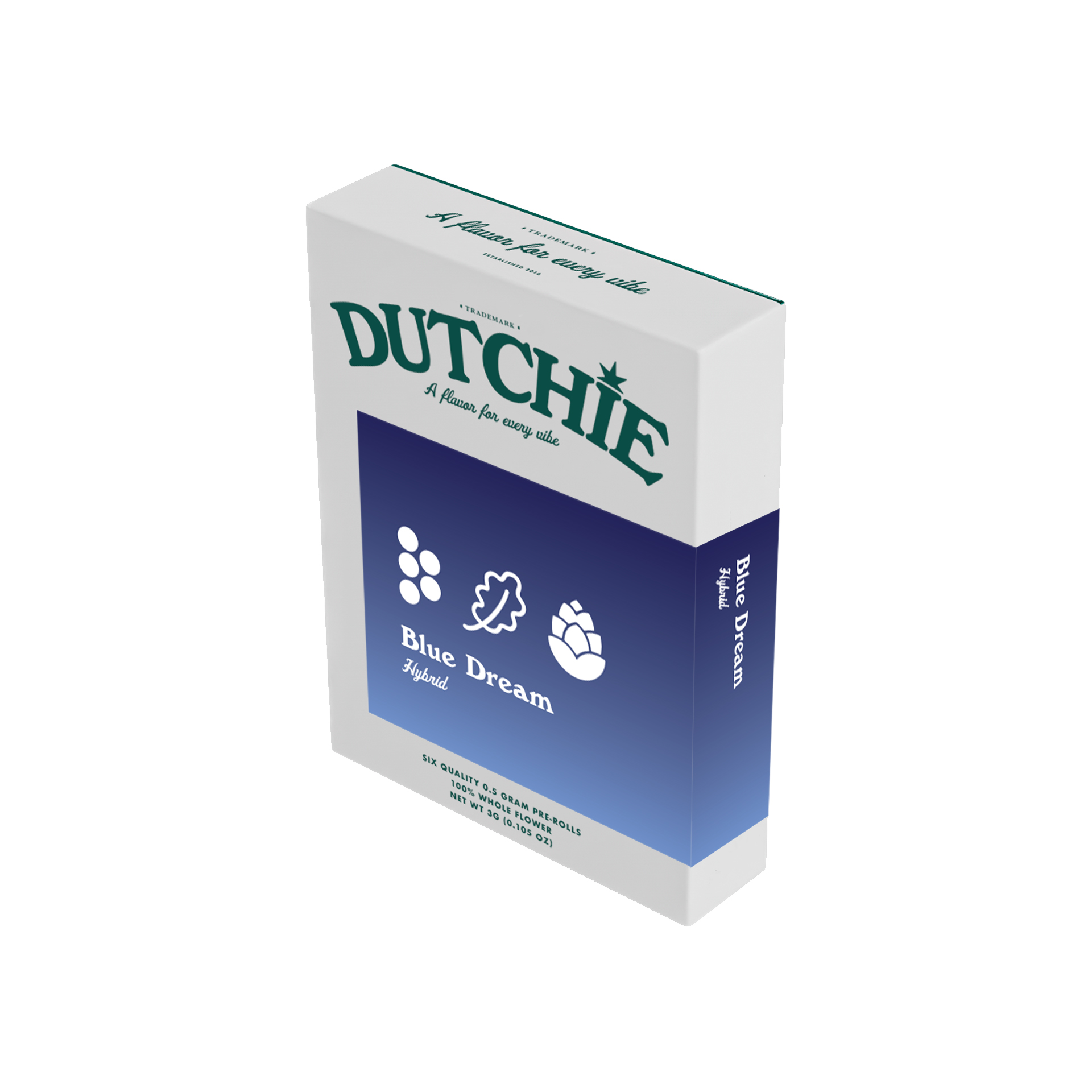 Photograph of product: Blue Dream Pre-Roll Pack 3g (6-Pack | 0.5g Each)