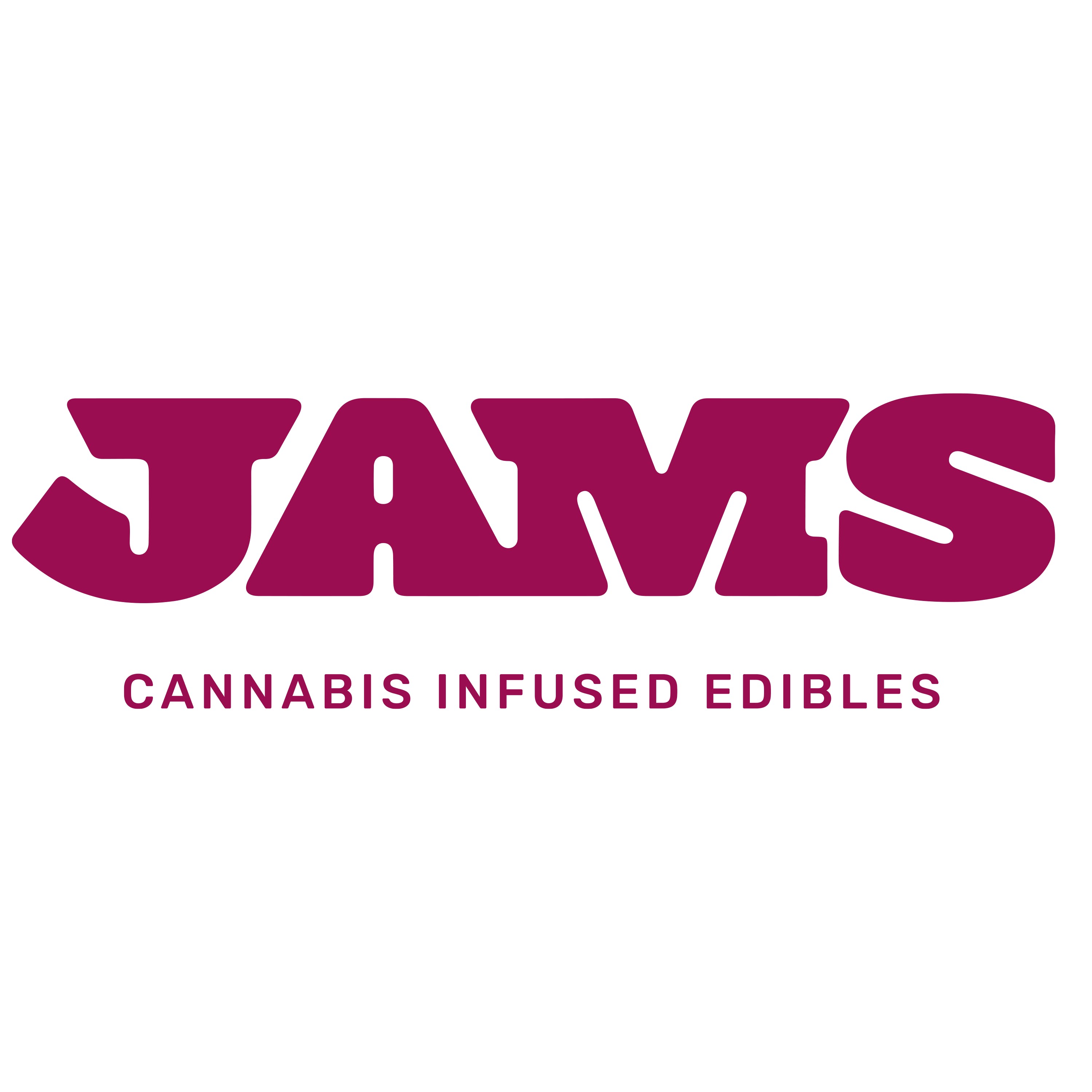 Photograph of product: Jams 100mg Tarts Tangerine