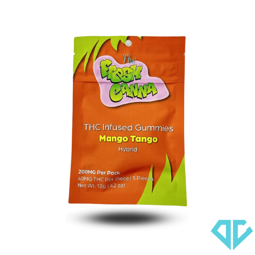 Photograph of product: Fresh Canna Mango Live Resin Gummies 200mg