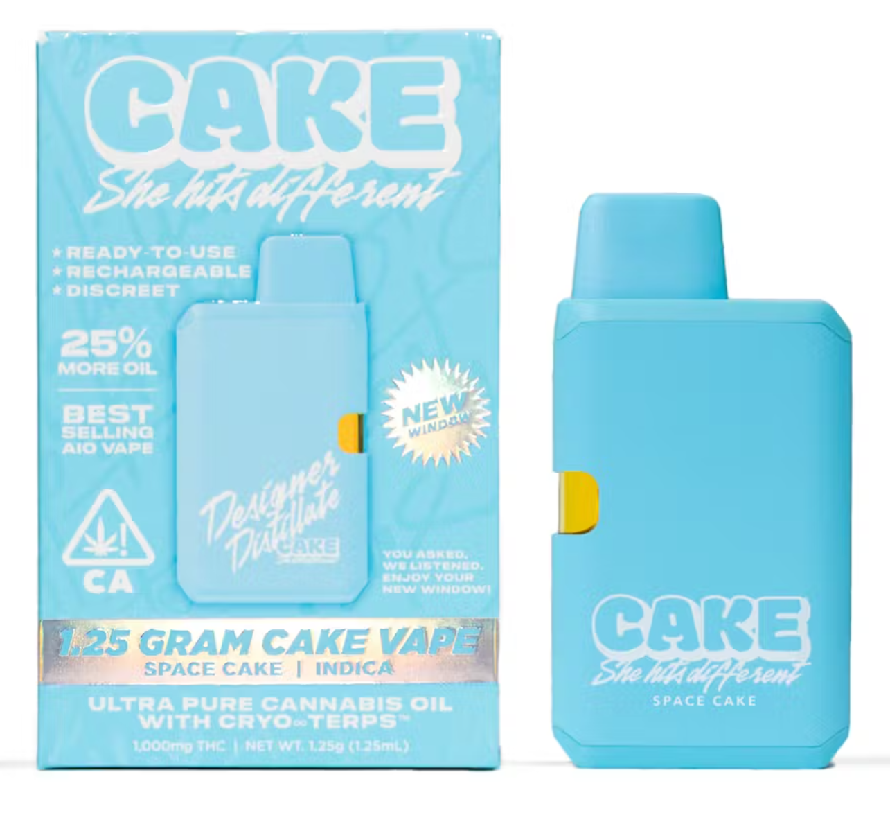 Photograph of product: SPACE CAKE ALL-IN-ONE