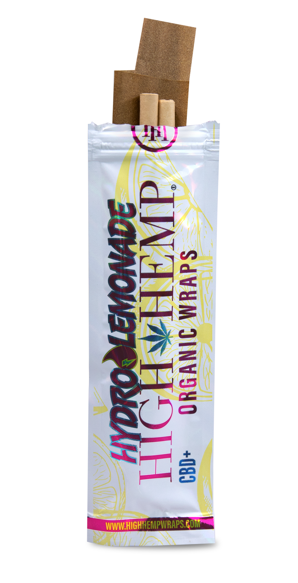 Photograph of product: Hydro Lemonade Organic Wraps | 2 Pack | High Hemp
