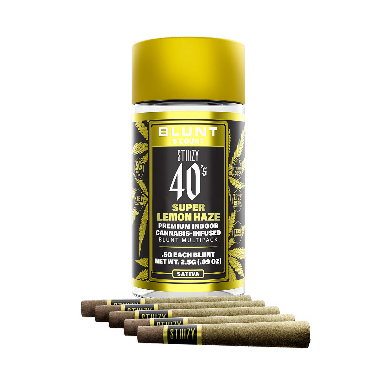 Photograph of product: Stiiizy - Blunt - Multi Pack - Super Lemon Haze - 2.5G