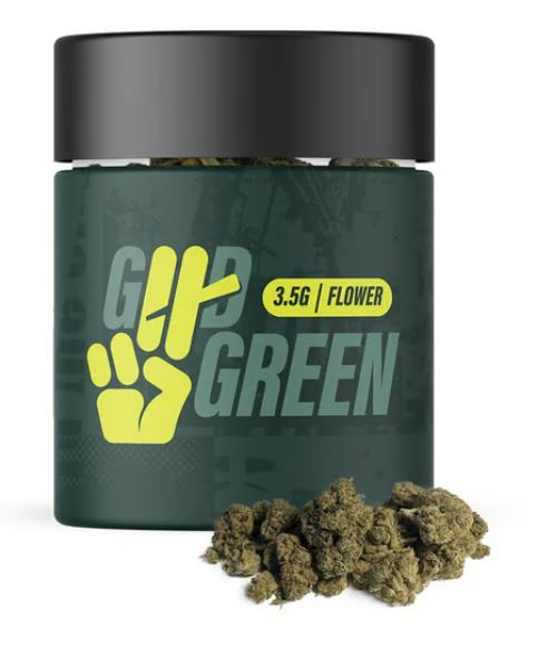 Photograph of Product: Good Green Golden Pineapple x Secret OG  3.5g