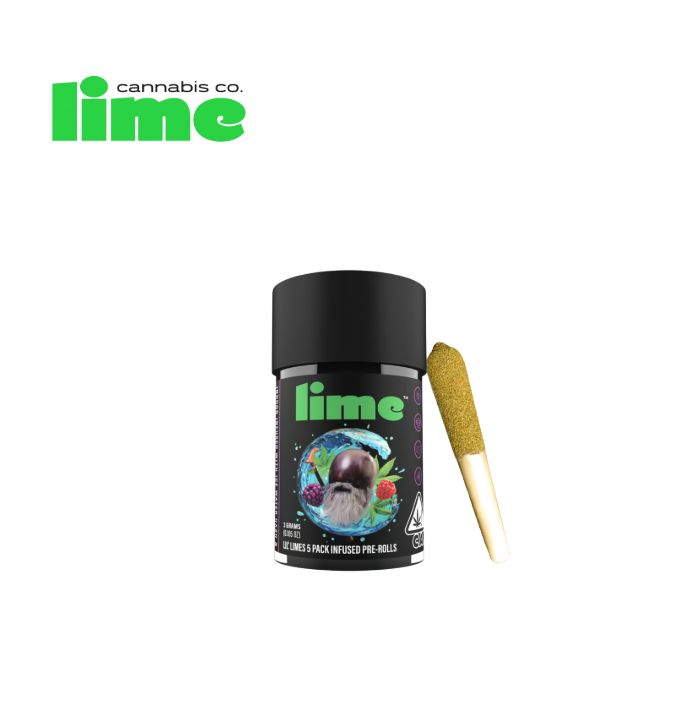 Photograph of product: PURPLE ZAZA 3G LIVE RESIN & au chocolat INFUSED 5 PACK PREROLLS