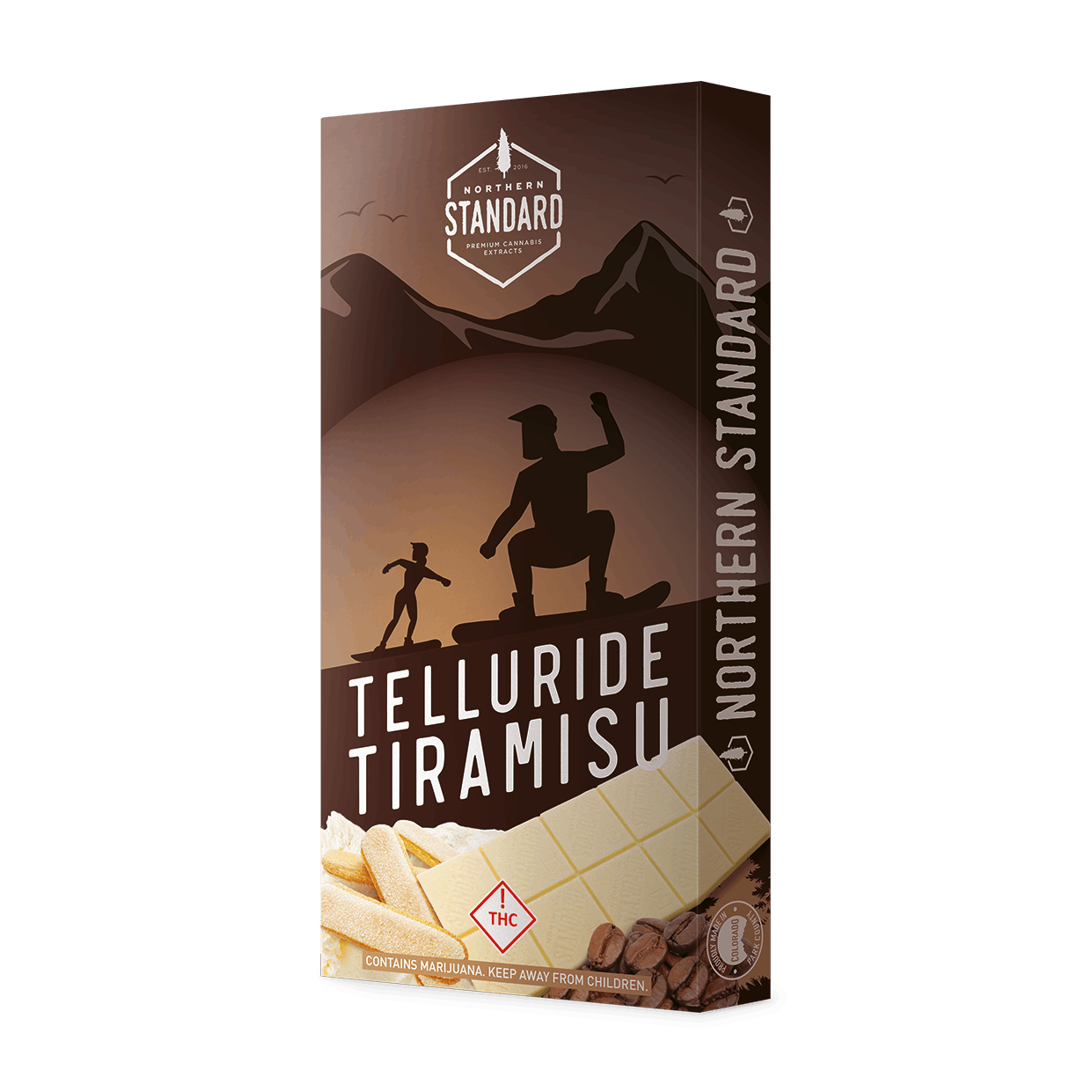Photograph of product: Northern Standard Telluride Tiramsu 1000mg