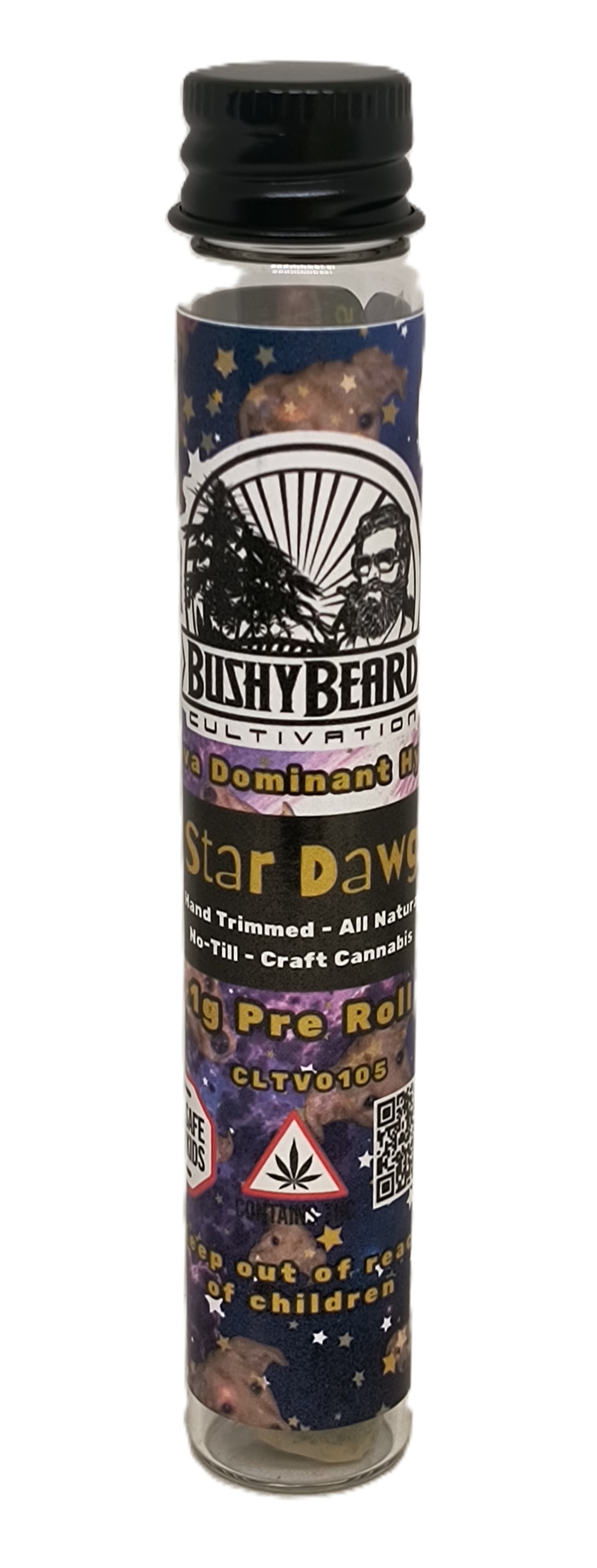 Photograph of product: Star Dawg Pre-Roll | Bushy Beard