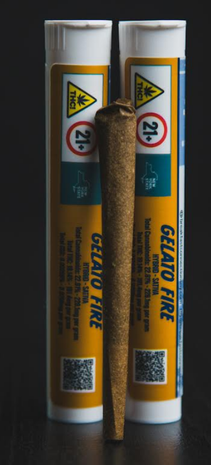 Photograph of product: Breakfast Connections | 1g Blunt | Gelato Fire