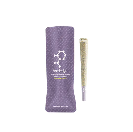 Photograph of product: thc design | Blue Cherry Gelato | Preroll | 1G