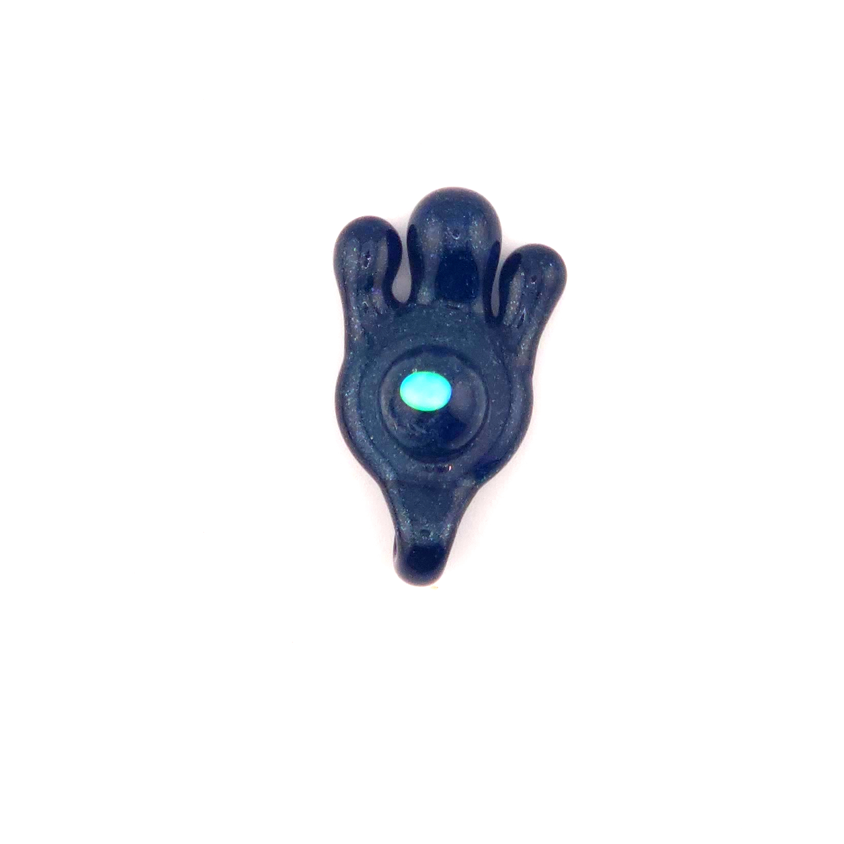 Photograph of product: Large Drip Pendant cap opal - Cactus Ass Glass