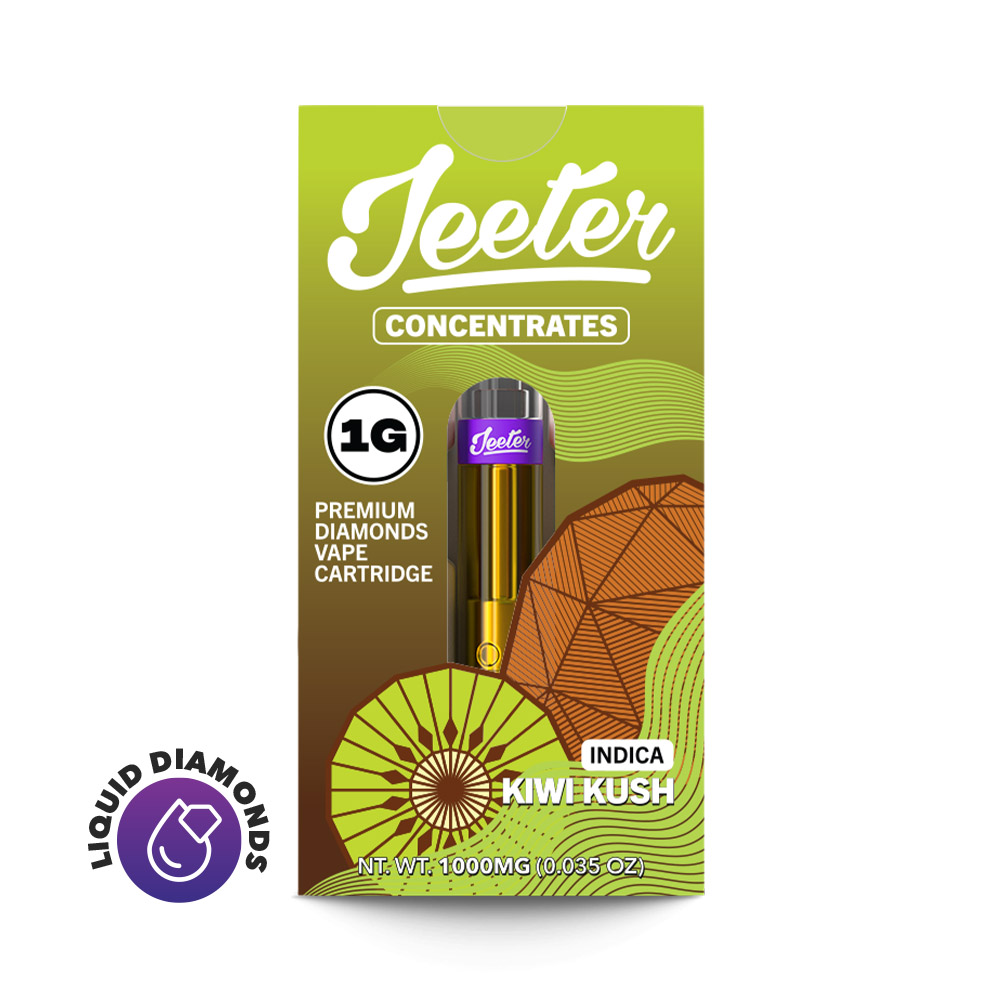 Photograph of product: Jeeter Cart 1g Kiwi Kush (I)
