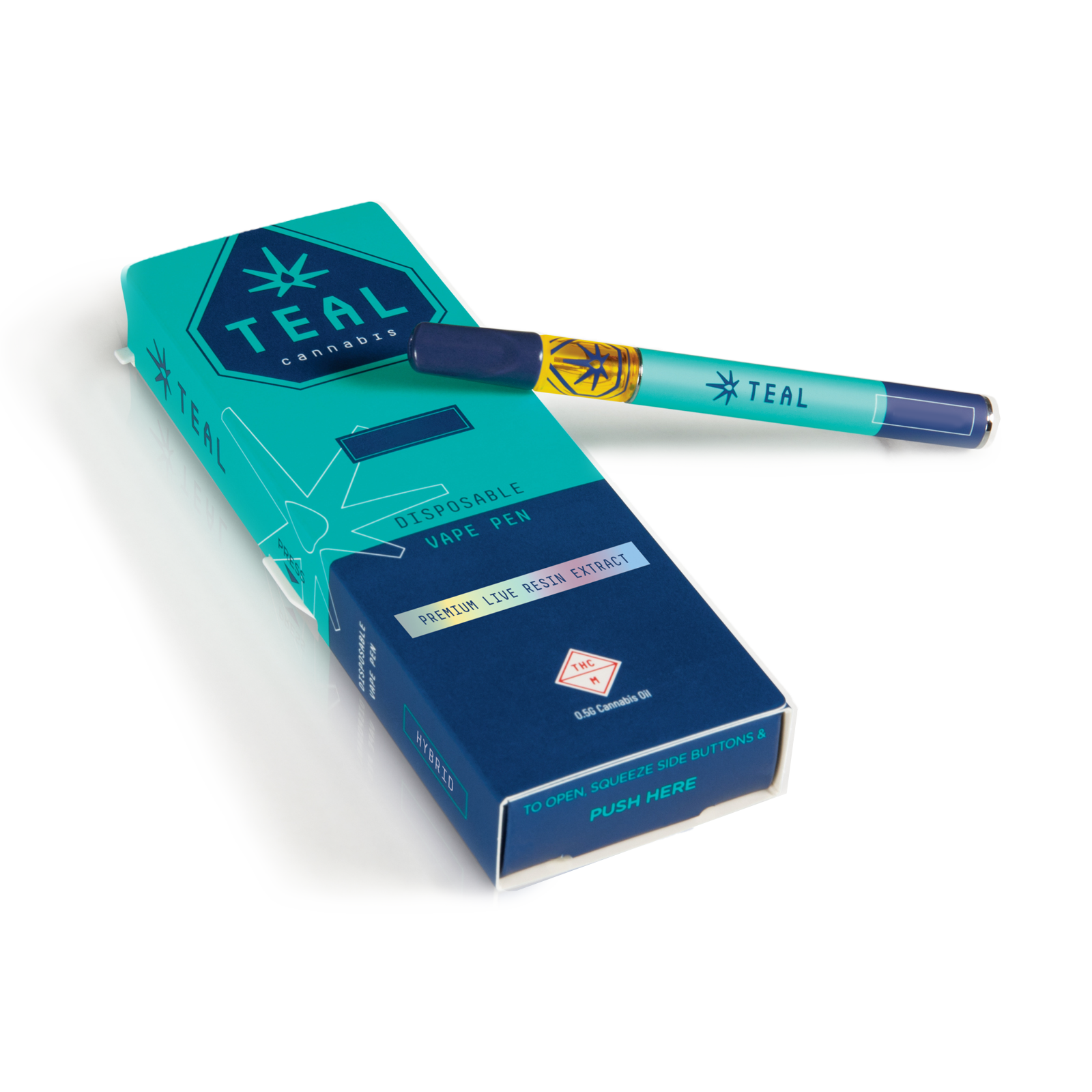 Photograph of product: Teal | Tiger Moon x Apples & Bananas Live Disposable